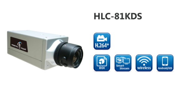 Camera giao thông 1080P H.264+ Box IP Camera HLC-81KDS - Made in Taiwan
