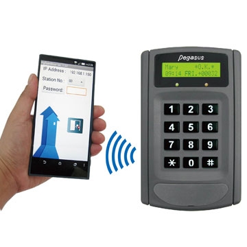 Bộ điều khiển + máy chấm công dùng thẻ Mifare chống sao chép thẻ Pegasus PP-6750VXM3R5 - Ảnh 3