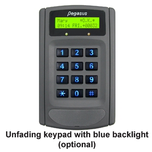 Bộ điều khiển + máy chấm công dùng thẻ Mifare chống sao chép thẻ Pegasus PP-6750VXM3R5 - Ảnh 2