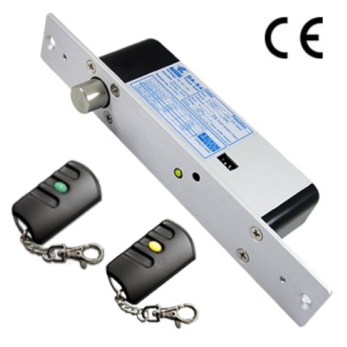Khóa cửa điện tử chốt thả điều khiển từ xa bằng remote Pegasus DA-64RAD