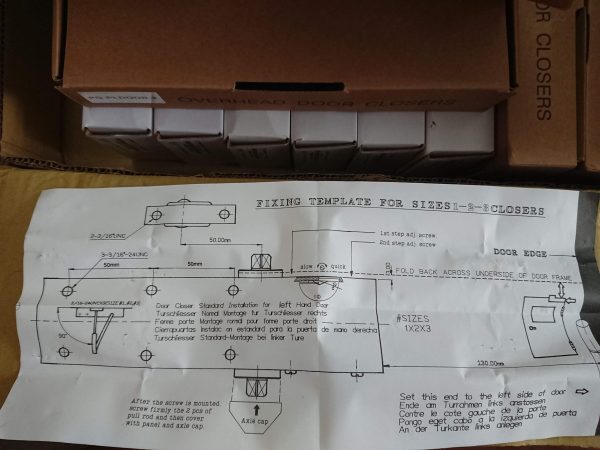 Tay co thủy lực cho cửa 45kg Pegasus PG-PLDOOR-2 (Taiwan) - Hình ảnh 5