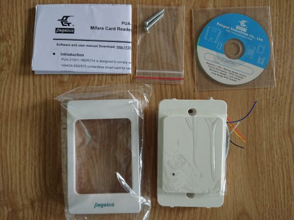 Đầu đọc và ghi thẻ Mifare 13.56MHz Pegasus PUA-310V1-1M2R2Y4 - Hình ảnh 4