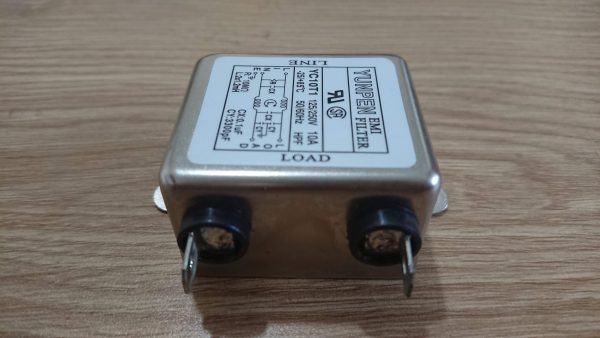 Bộ lộc nhiễu nguồn điện EMI-FILTER Pegasus R-27-YK10T1/125/250V - Hình ảnh 3