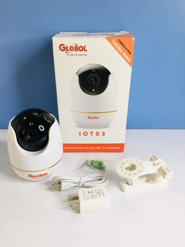Camera IP Wifi Tuya IOT03 2.0Mp, Đàm thoại 2 chiều, Báo động, Quay Quét 360 Độ - Hình ảnh 3
