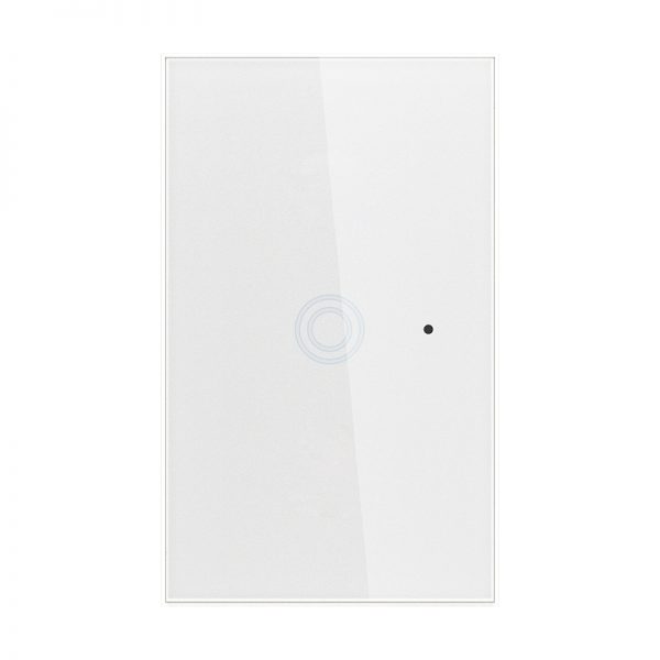 Công tắc cảm ứng âm tường Wifi thông minh Tuya hình chữ nhật 1 nút NAS-SC02W-1