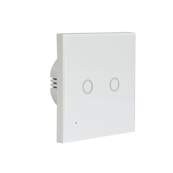Công tắc cảm ứng âm tường Wifi thông minh Tuya hình vuông 2 nút NAS-SC03W-2 - Hình ảnh 5