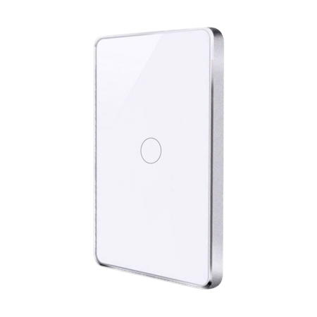 Công Tắc Thông Minh Cảm Ứng Zigbee Tuya Viền Kim Loại WZ1 1 nút