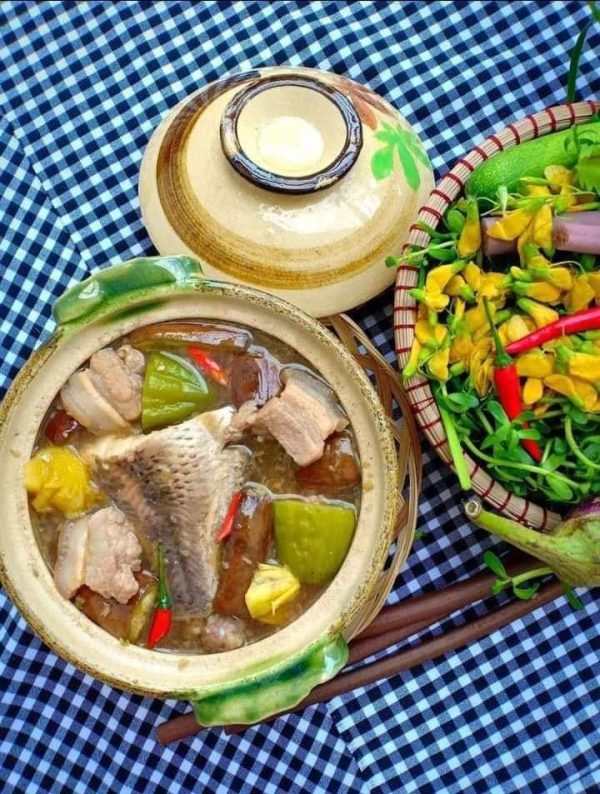 Bột Mắm Nấu Lẩu Bà Giáo Khỏe 55555 gói 300gr - Châu Đốc - Hình ảnh 3
