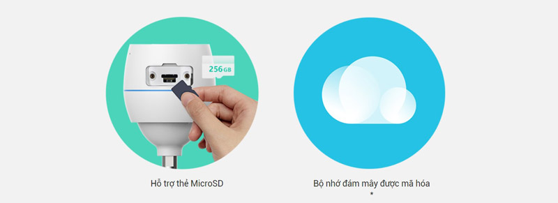 Camera Wifi ngoài trời EZVIZ C3TN 2MP đàm thoại 2 chiều IP67