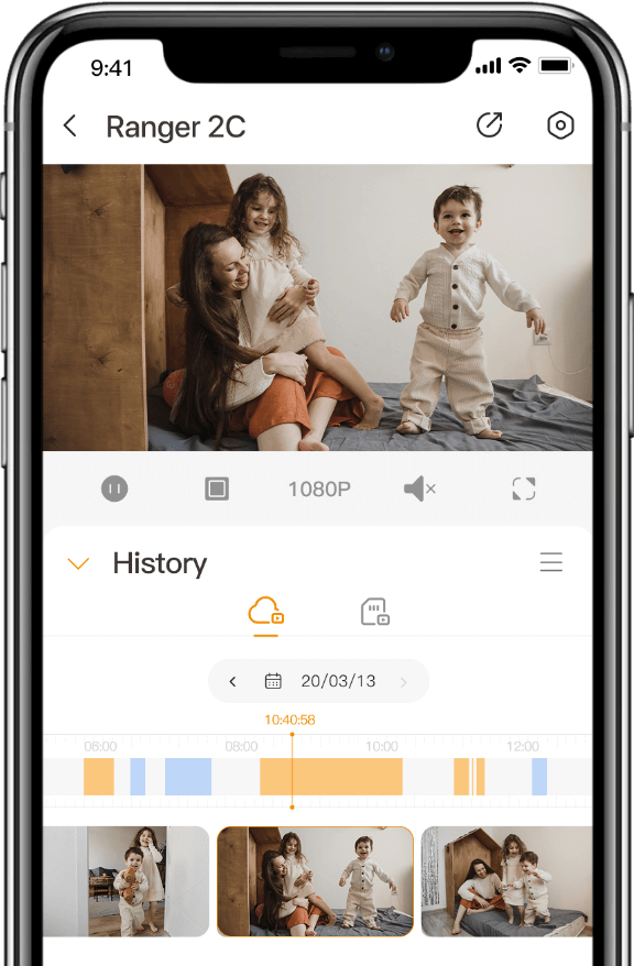 Camera Wifi trong nhà Imou Ranger 2C 4MP - Phát hiện người